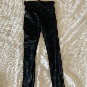 Spank Camo Leather Leggings